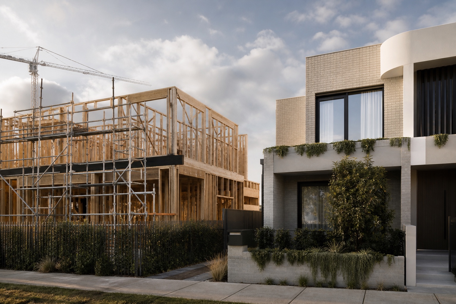New apartment development
